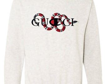 megapunkshop gucci champion snake parody sweatshirt